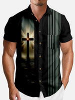 Men's Divine Radiance Short Sleeve Shirt Eleven Oasis