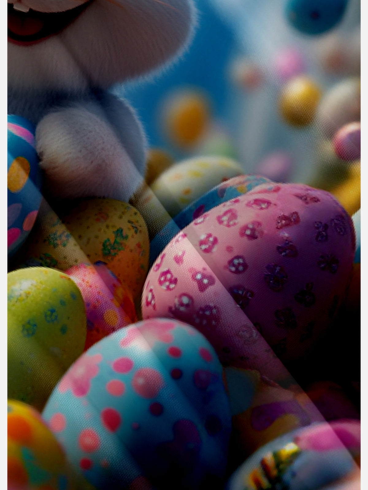 Men's Easter Bunny And Egg Carton Short Sleeve Shirts 8 Eleven Oasis