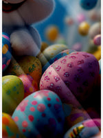 Men's Easter Bunny And Egg Carton Short Sleeve Shirts 8 Eleven Oasis