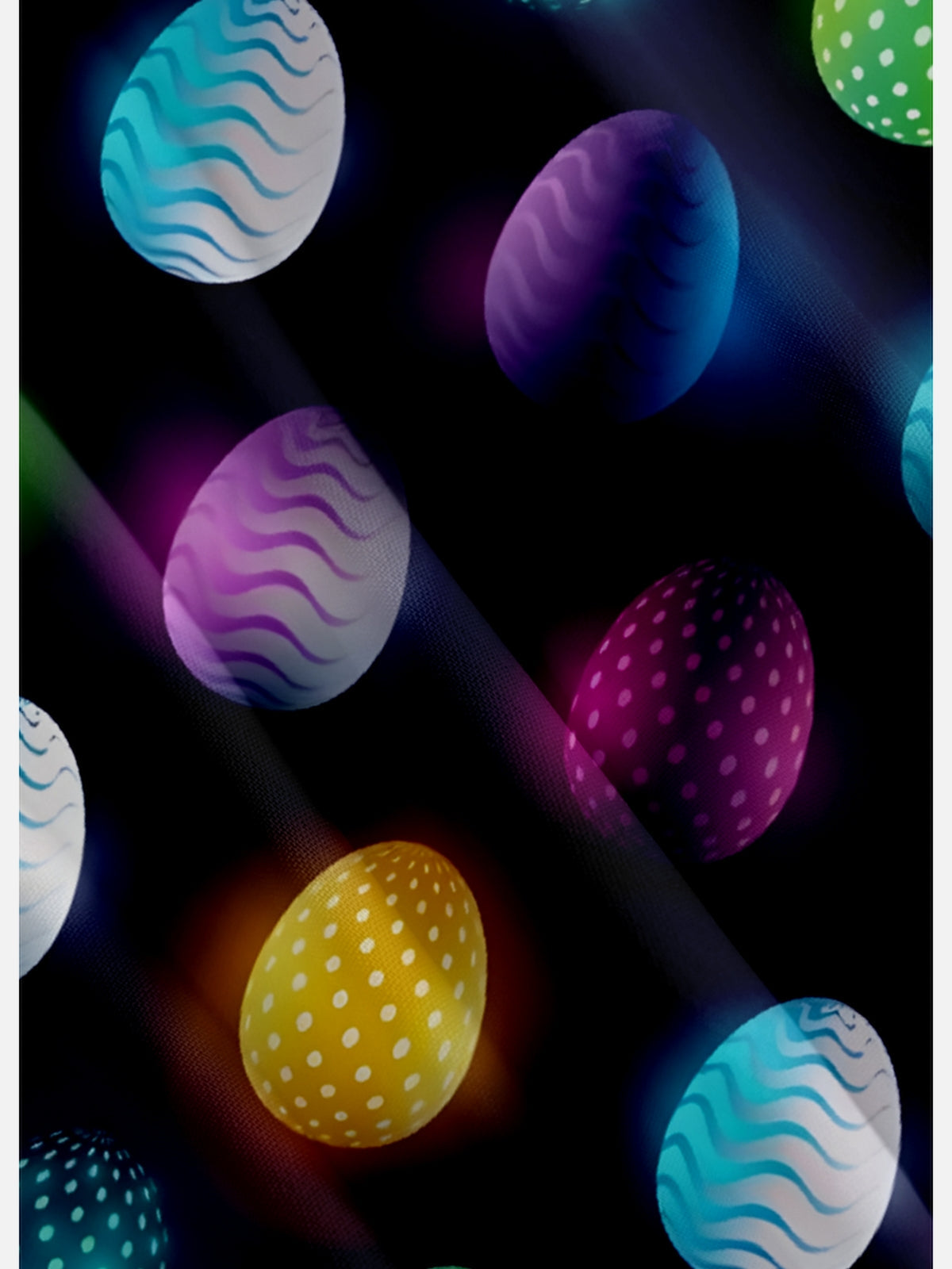 Tall Men's Colorful Polka Dot Egg Short Sleeve Shirt Eleven Oasis