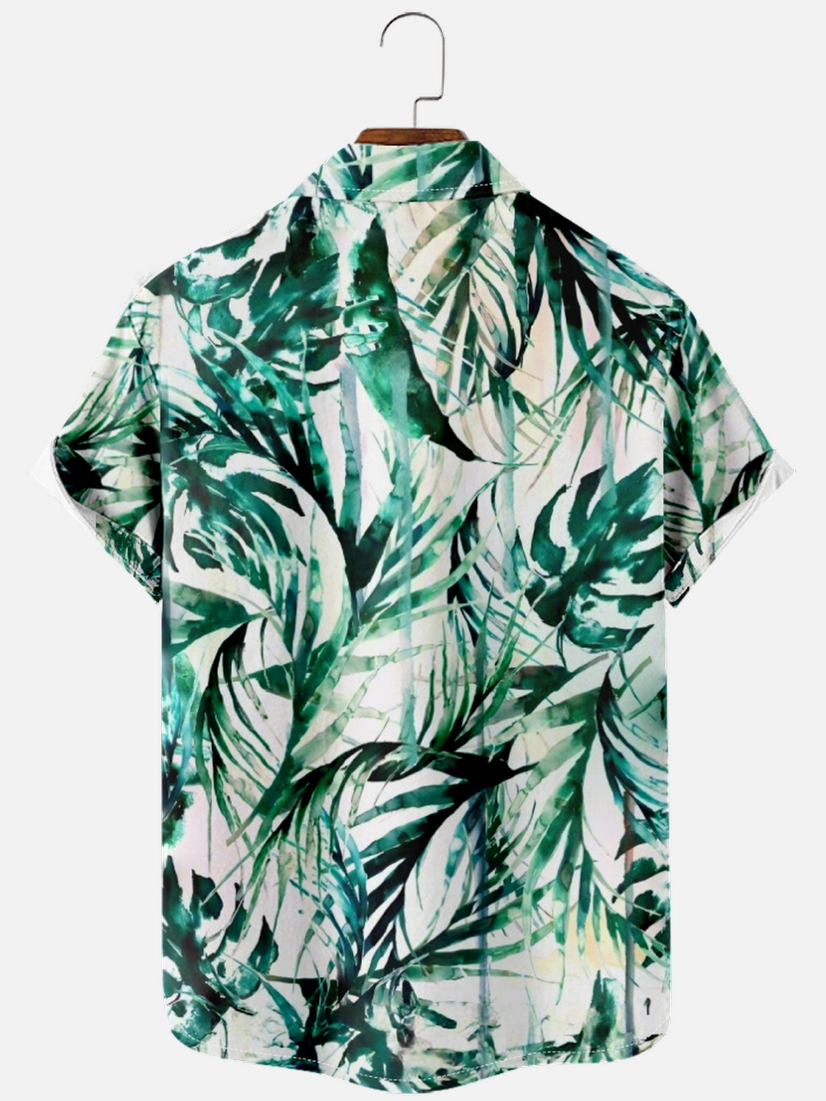 Men's Jungle Leaf Short Sleeve Shirt Eleven Oasis