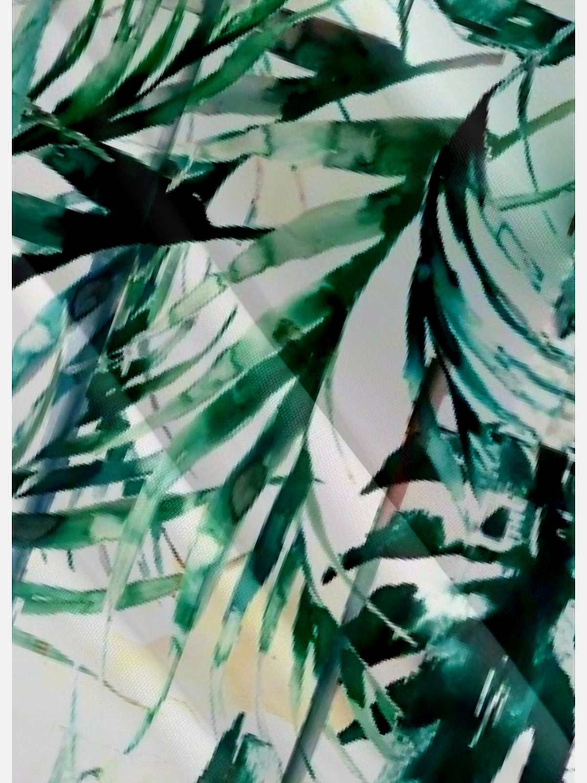 Men's Jungle Leaf Short Sleeve Shirt Eleven Oasis