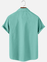 Men's Cat-Like Bowling Pins Short Sleeve Shirt Eleven Oasis