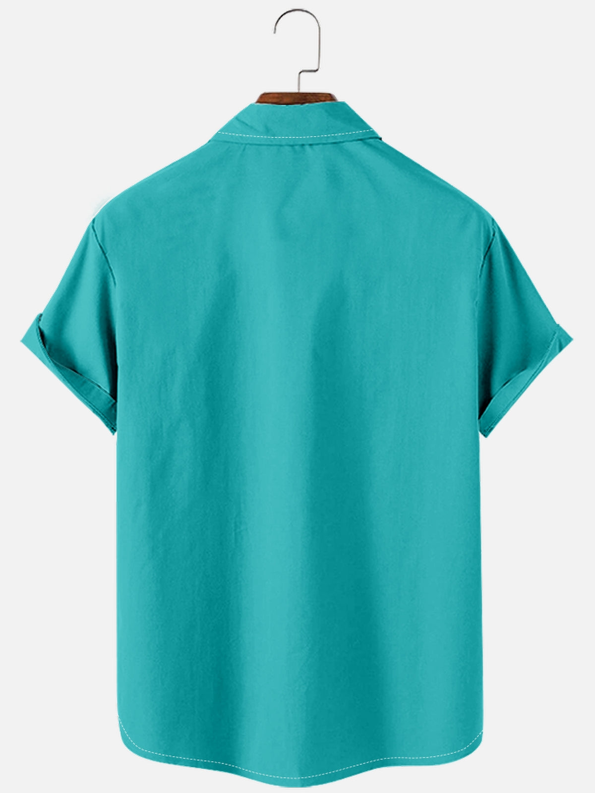 Men's Tiki Cat Totem Bowling Short Sleeve Shirt Eleven Oasis