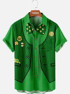 Men's St. Patrick's Day Irish Charmer Short Sleeve Shirt Eleven Oasis
