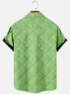 Men's Shamrock Luxe Short Sleeve Shirt Eleven Oasis