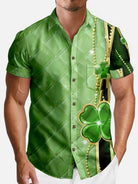 Men's Shamrock Luxe Short Sleeve Shirt Eleven Oasis