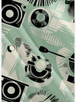 Men's Vintage Hi-Fi Music Equipment Short Sleeve Shirt Eleven Oasis