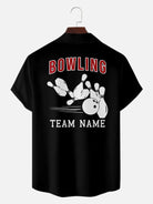 Men's Strike Force Customizable Bowling League Short Sleeve Shirt ElevenOasis