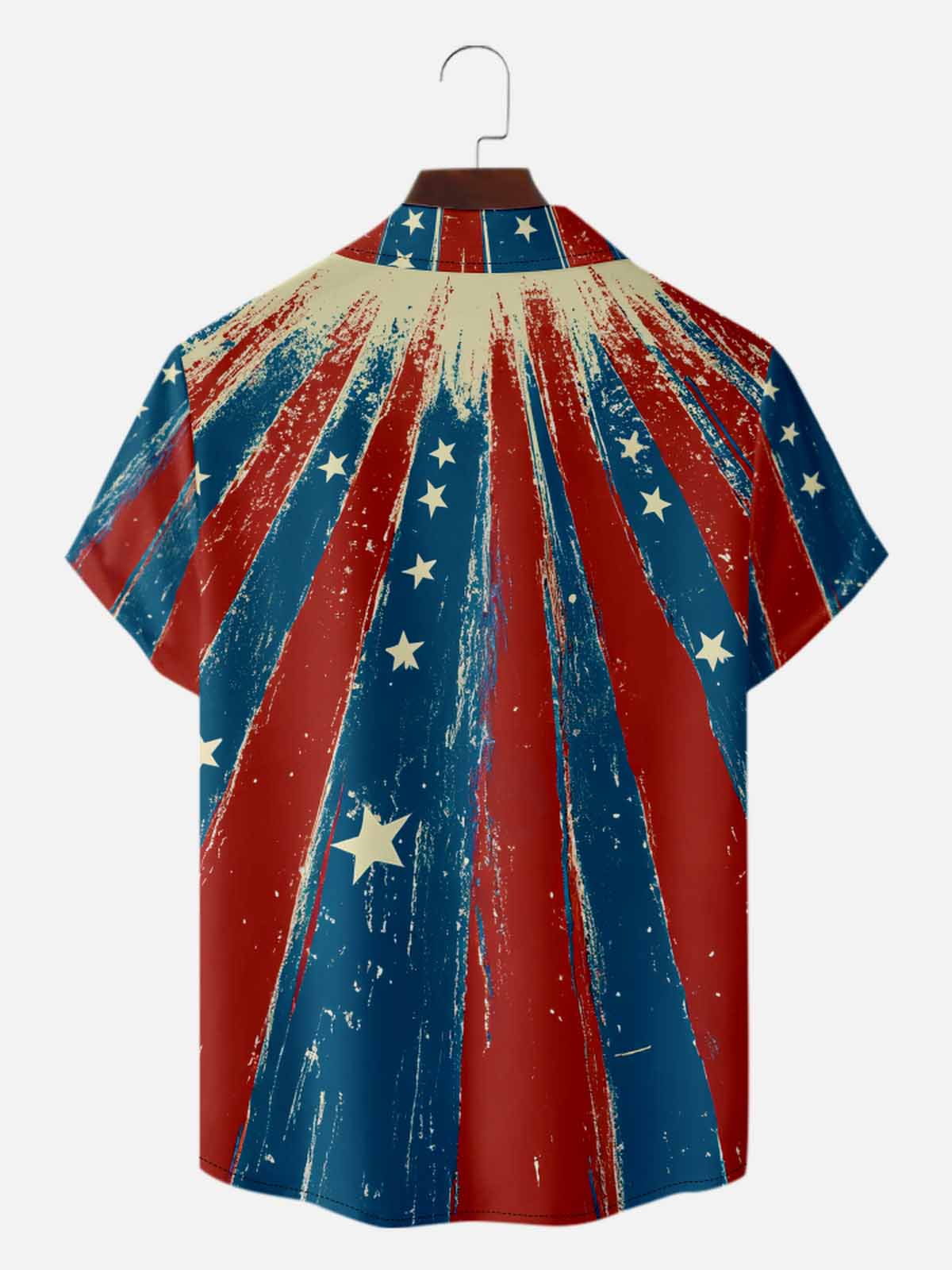 Men’s HotRod & Automotive Camp Collar Short Sleeve Shirt Retro Speed Shark Rider Eleven Oasis