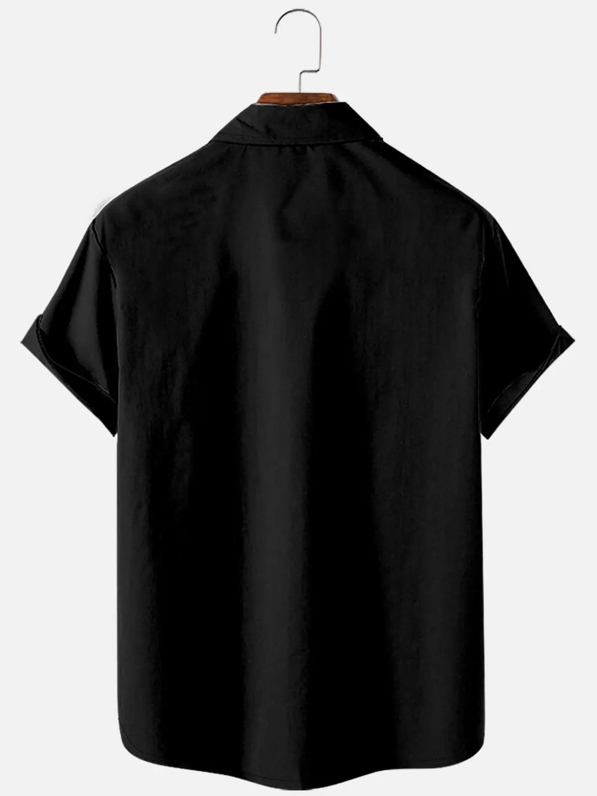 Men's Basic 50s Style Bowling Shirt ElevenOasis