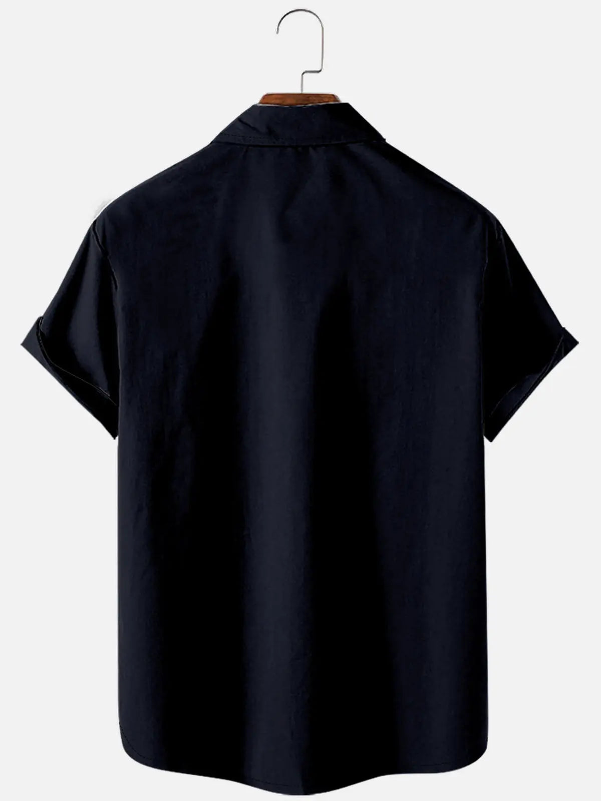 Men's Basic 50s Style Bowling Shirt ElevenOasis