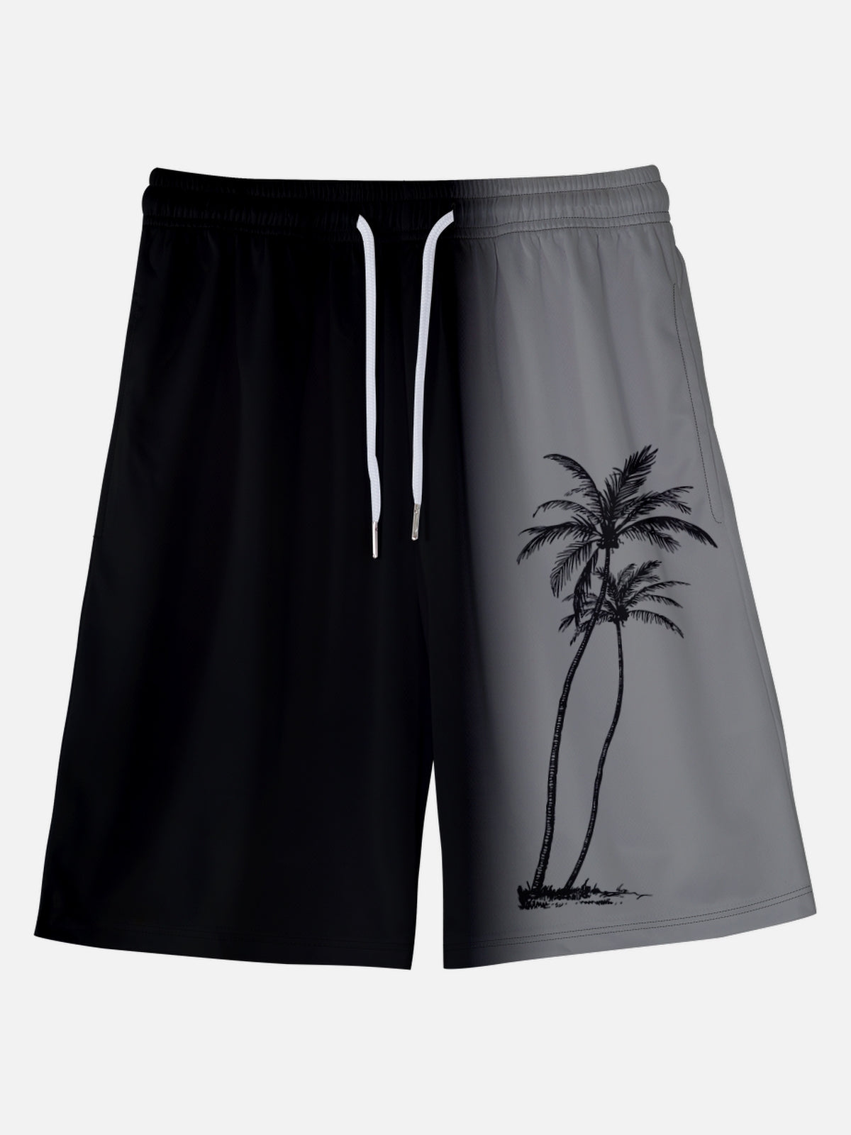 Men's Gradient Palm Vacation Shorts Eleven Oasis