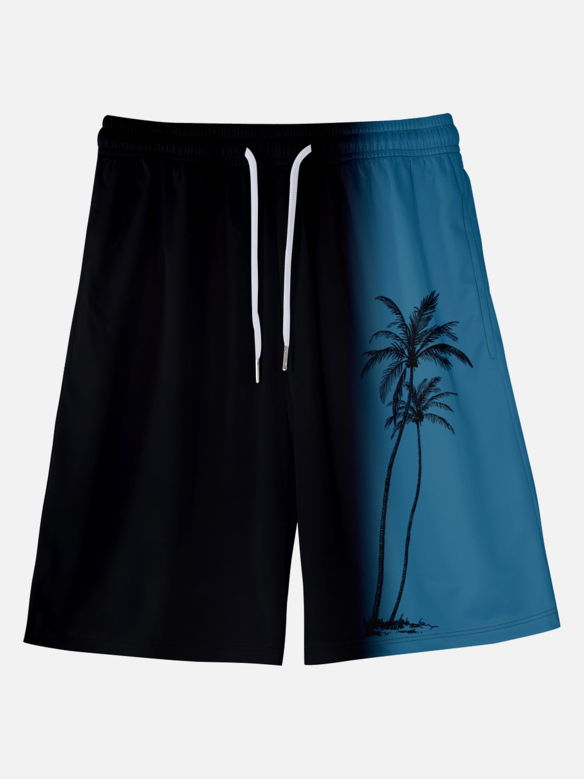 Men's Gradient Palm Vacation Shorts Eleven Oasis