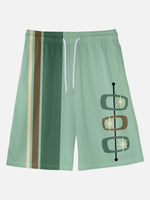 Men's Mid-Century Atomic Starburst Shorts Eleven Oasis
