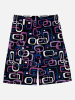 Men's Iconic 70s Pattern Shorts Eleven Oasis