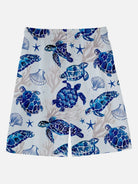 Men's Sea Turtle Paradise Vacation Shorts Eleven Oasis