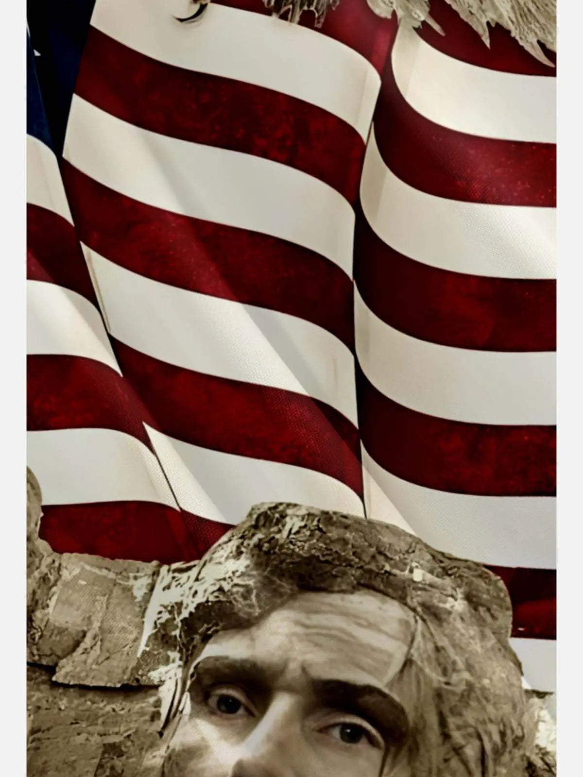 Tall Men's Stars Stripes Founding Fathers Short Sleeve Shirt ElevenOasis