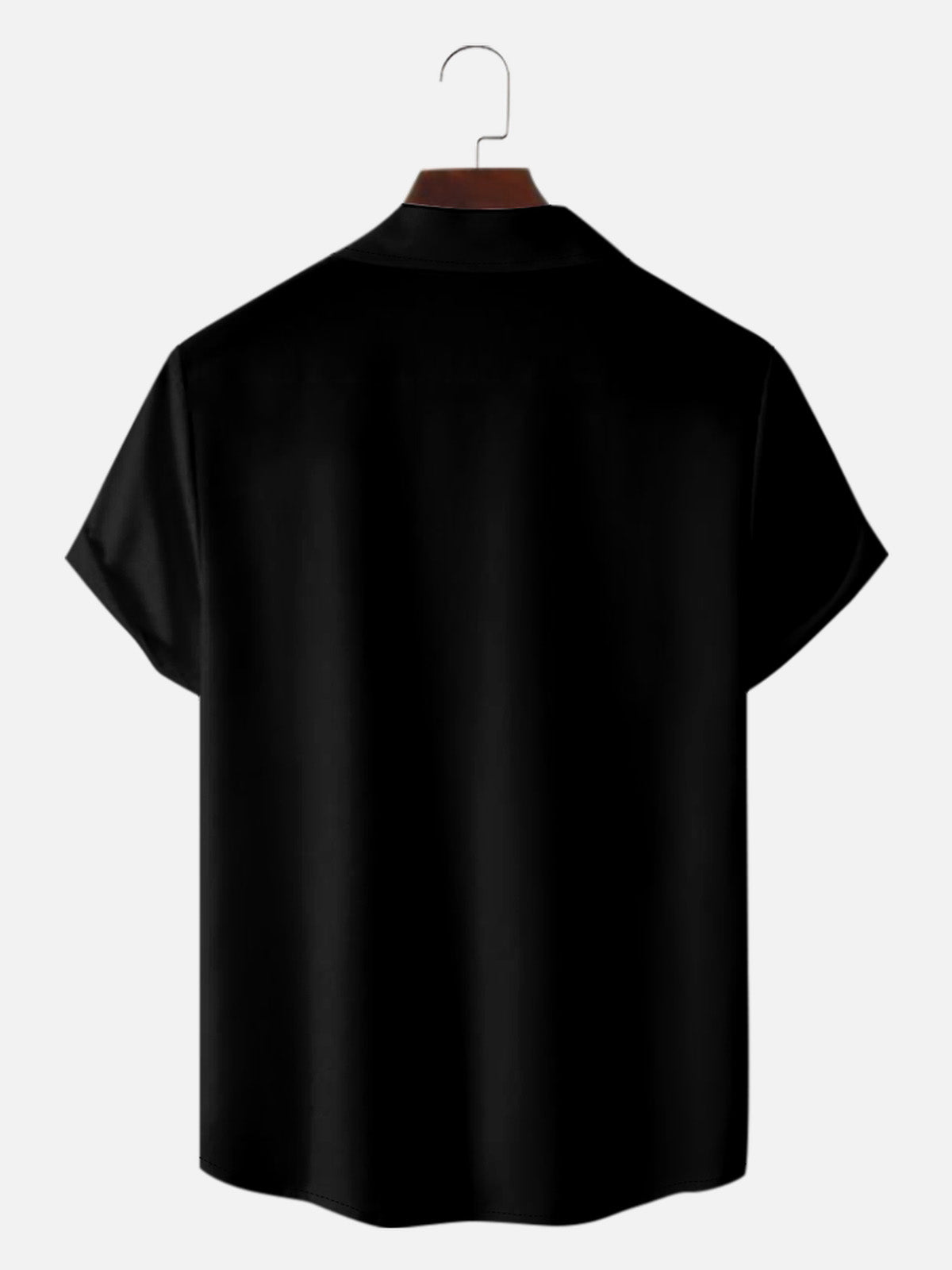 Men's Mid-Century Cocktail Panel Bowling Short Sleeve Shirt Eleven Oasis