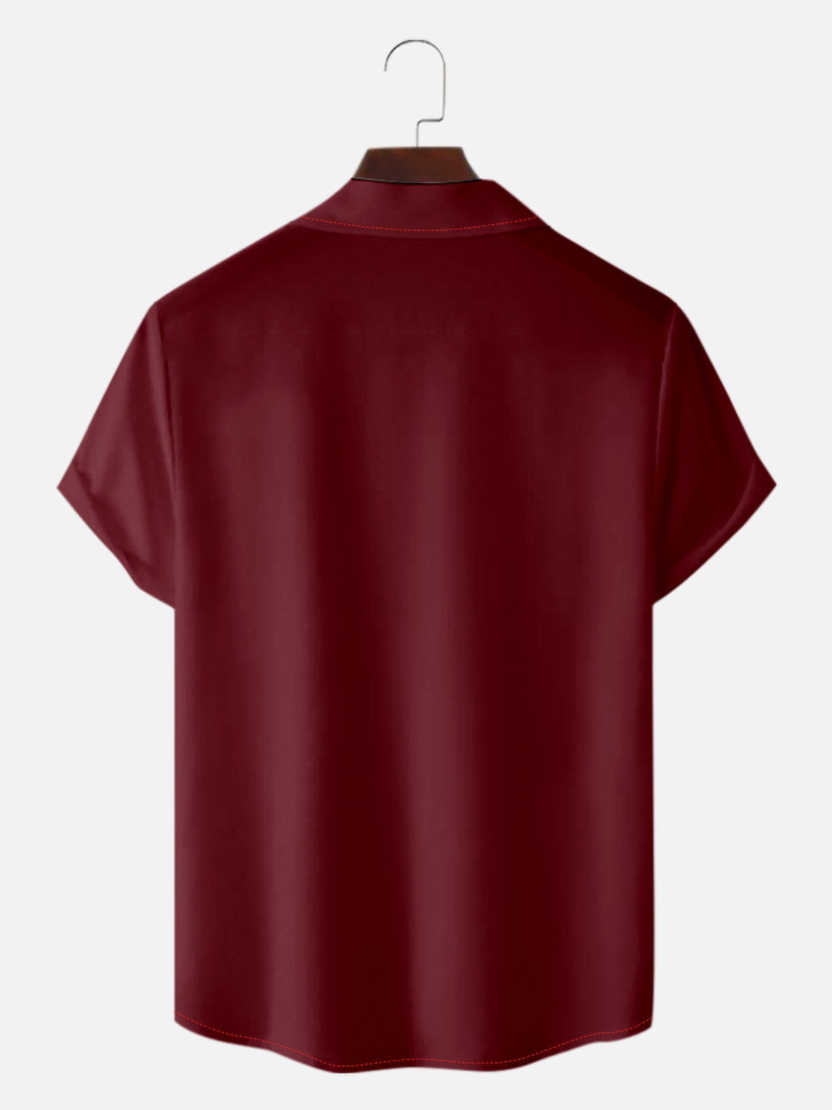 Men's Mid-Century Cocktail Panel Bowling Short Sleeve Shirt Eleven Oasis