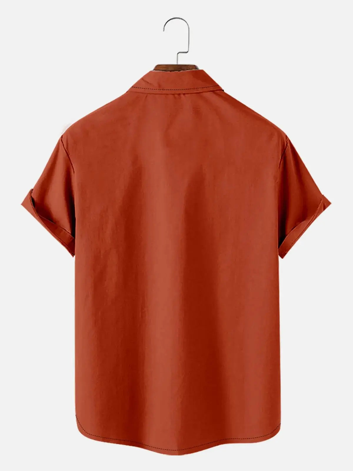 Tall Men's Atomic Western Space Short Sleeve Shirt ElevenOasis