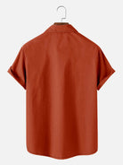 Tall Men's Atomic Western Space Short Sleeve Shirt ElevenOasis