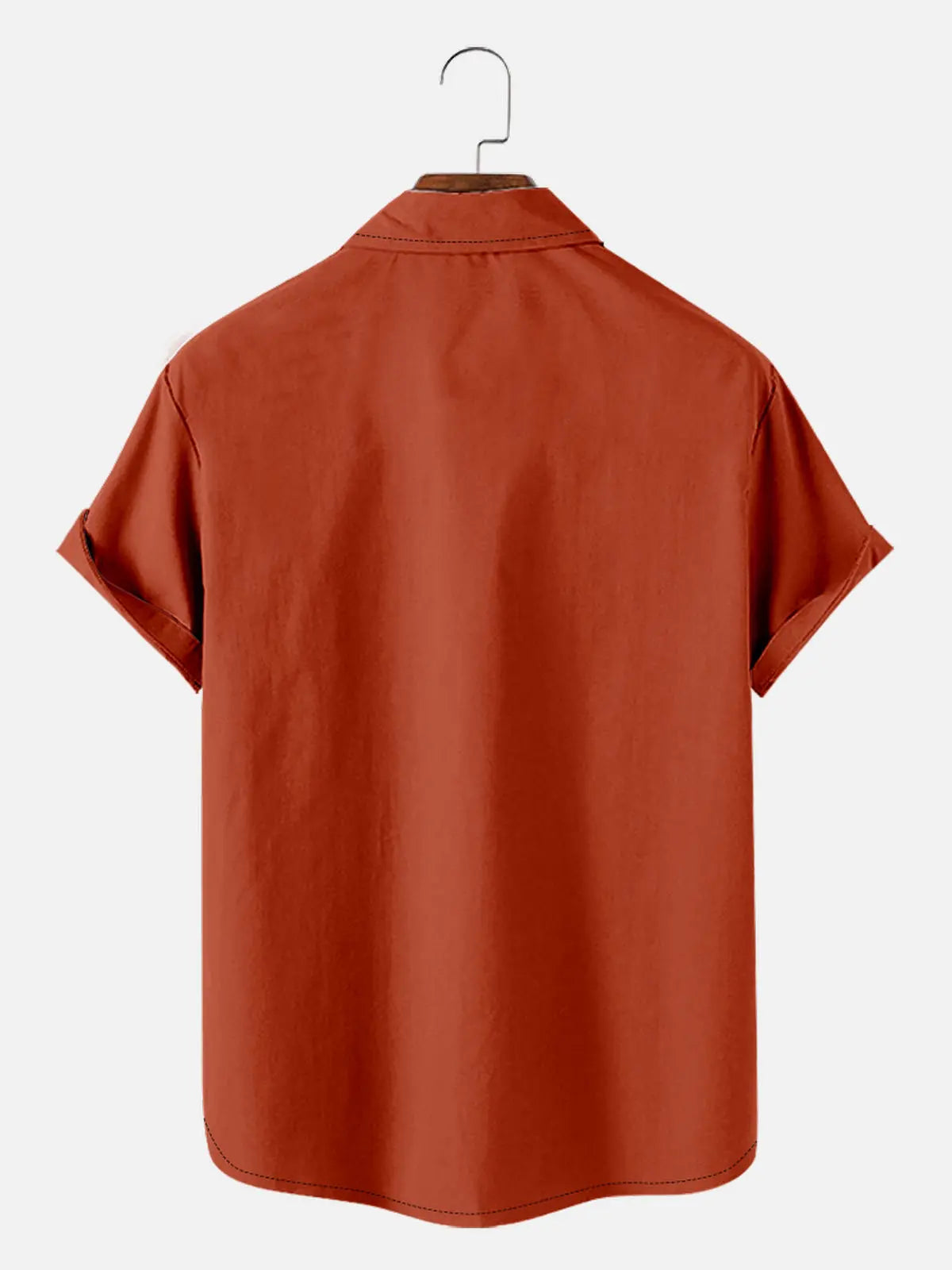 Tall Men's Atomic Western Space Short Sleeve Shirt ElevenOasis