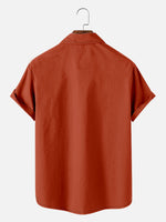 Tall Men's Atomic Western Space Short Sleeve Shirt Eleven Oasis