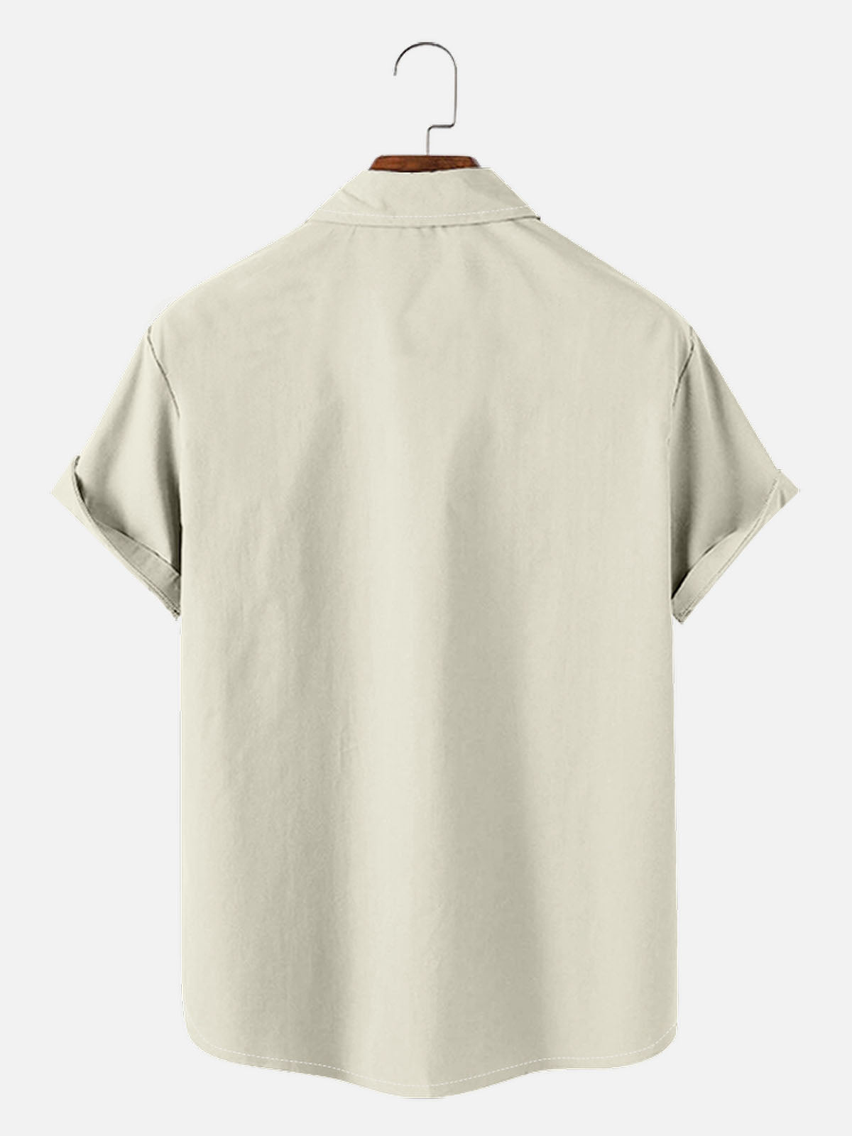 Men's Mid-Century Modern Abstract Short Sleeve Shirt Eleven Oasis