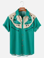 Men's Atomic Martini Western Short Sleeve Shirt Eleven Oasis