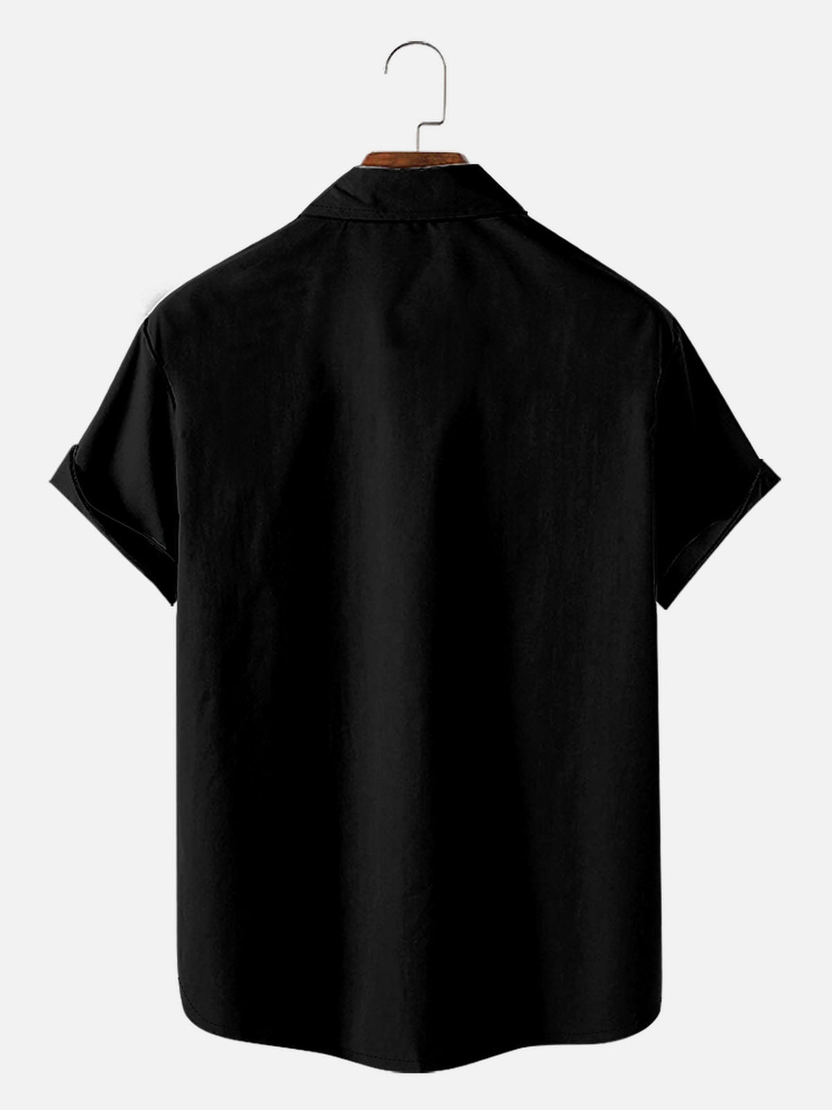 Tall Men's Atomic Space Age Bowling Short Sleeve Shirt Eleven Oasis