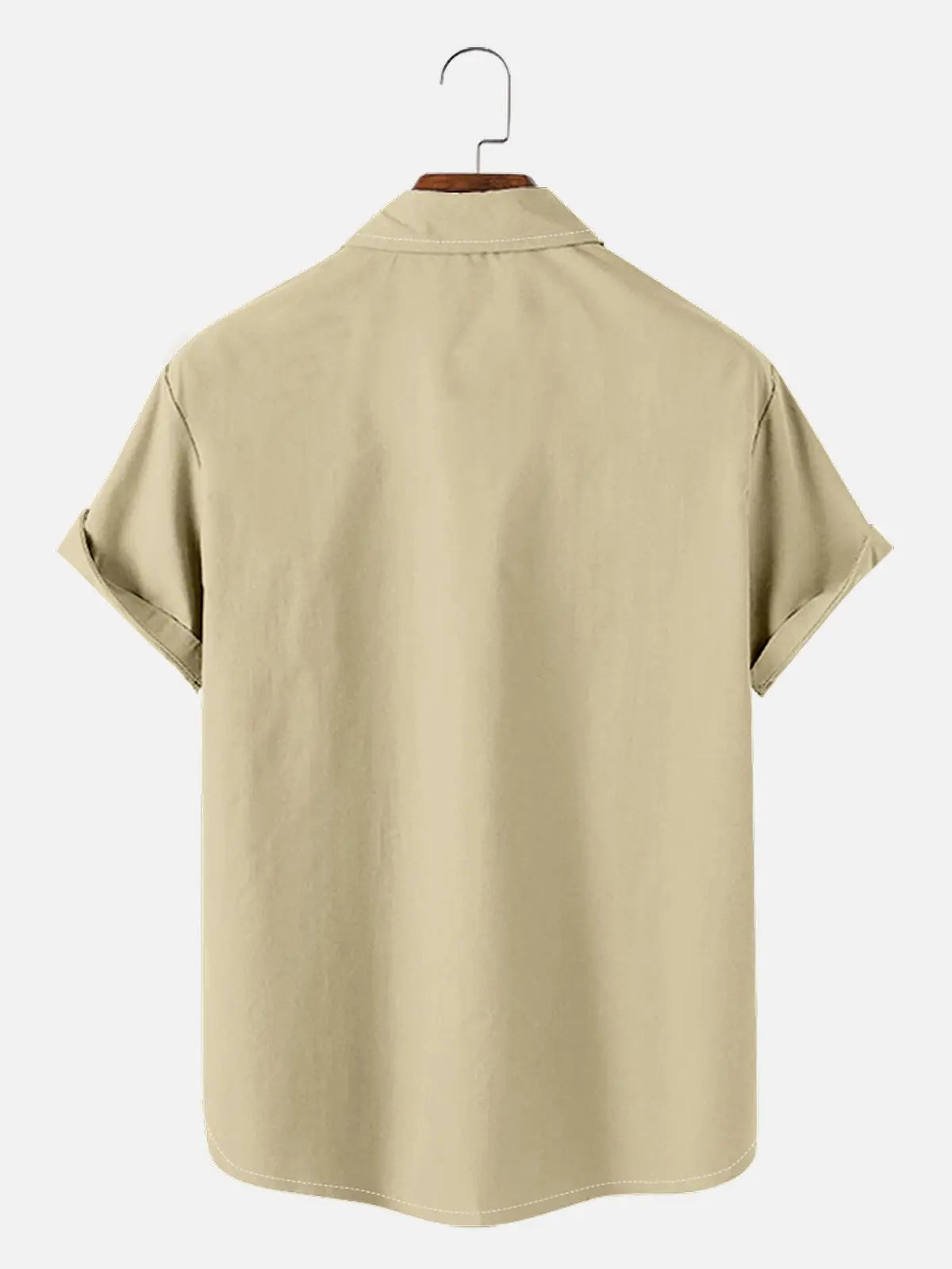 Devil In The Drink Men's Casual Short-Sleeve Shirt Eleven Oasis