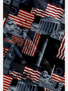 Tall Men's American Heritage Landmarks Short Sleeve Shirt Eleven Oasis