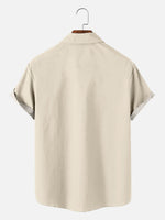 Tall Men's Japanese Fishing Boat Shark Short Sleeve Shirt Eleven Oasis