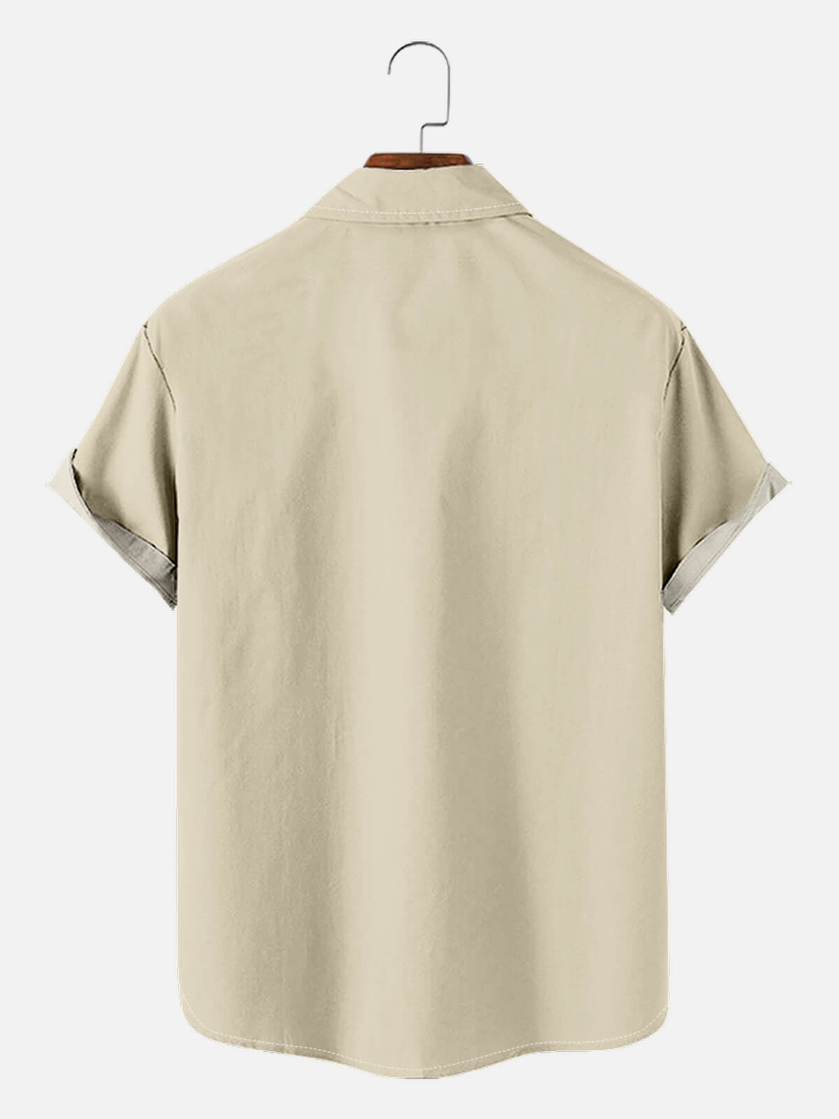 Men's Japanese Wave Shark Attack Short Sleeve Shirt Eleven Oasis