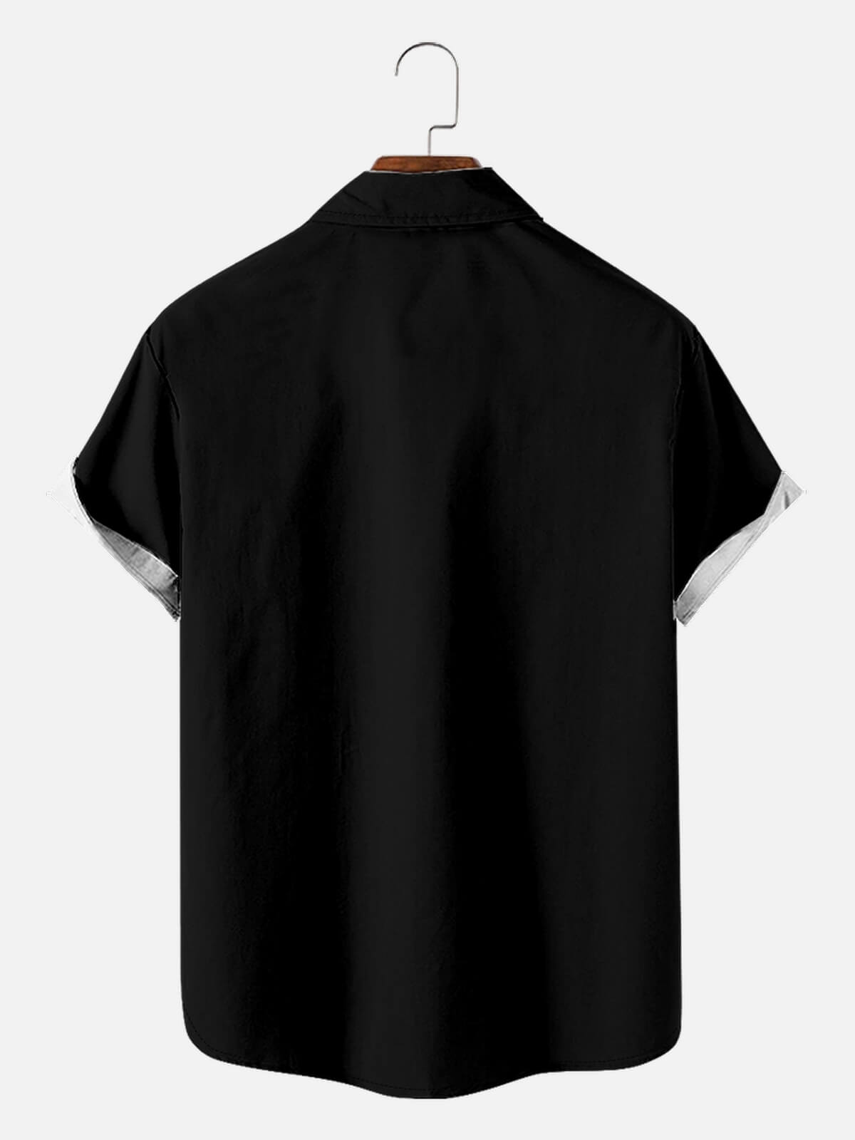 Men's Cool Octopus Racing Stripe Short Sleeve Shirt Eleven Oasis