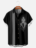 Men's Kraken Racing Stripe Short Sleeve Shirt Eleven Oasis