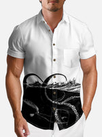 Men's Kraken Depths Short Sleeve Shirt Eleven Oasis