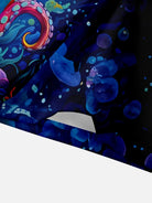 Men's Psychedelic Octopus Reef Hawaiian Short Sleeve Shirt Eleven Oasis