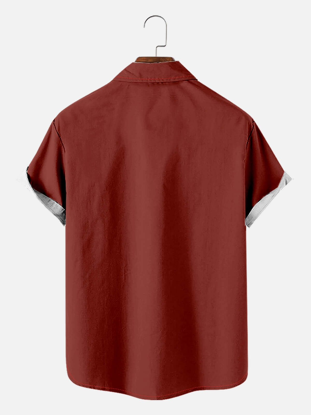 Men's Hammerhead Anchor Stripe Bowling Shirt Eleven Oasis