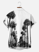 Men's California Boulevard Palm Short Sleeve Shirt ElevenOasis