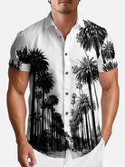 Men's California Boulevard Palm Short Sleeve Shirt ElevenOasis