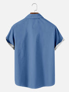 Men's Retro Party Shark Bowling Shirt Eleven Oasis