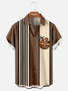 Men's Skeleton Luau Bowling Shirt Eleven Oasis