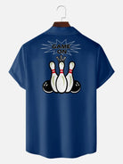 Men's Game On Bowling Short Sleeve Shirt Eleven Oasis