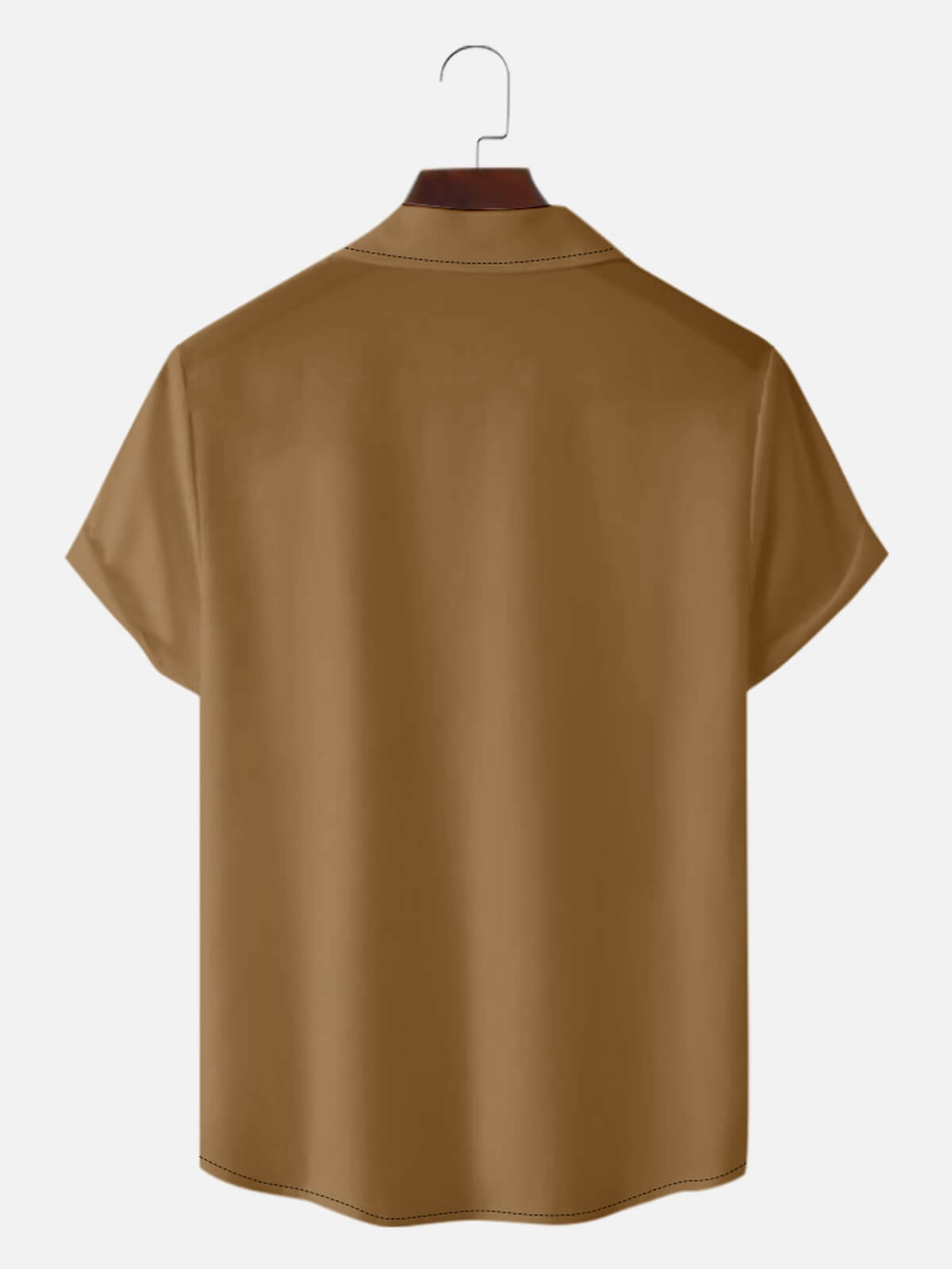 Men's Diamond Panel Bowling Short Sleeve Shirt Eleven Oasis