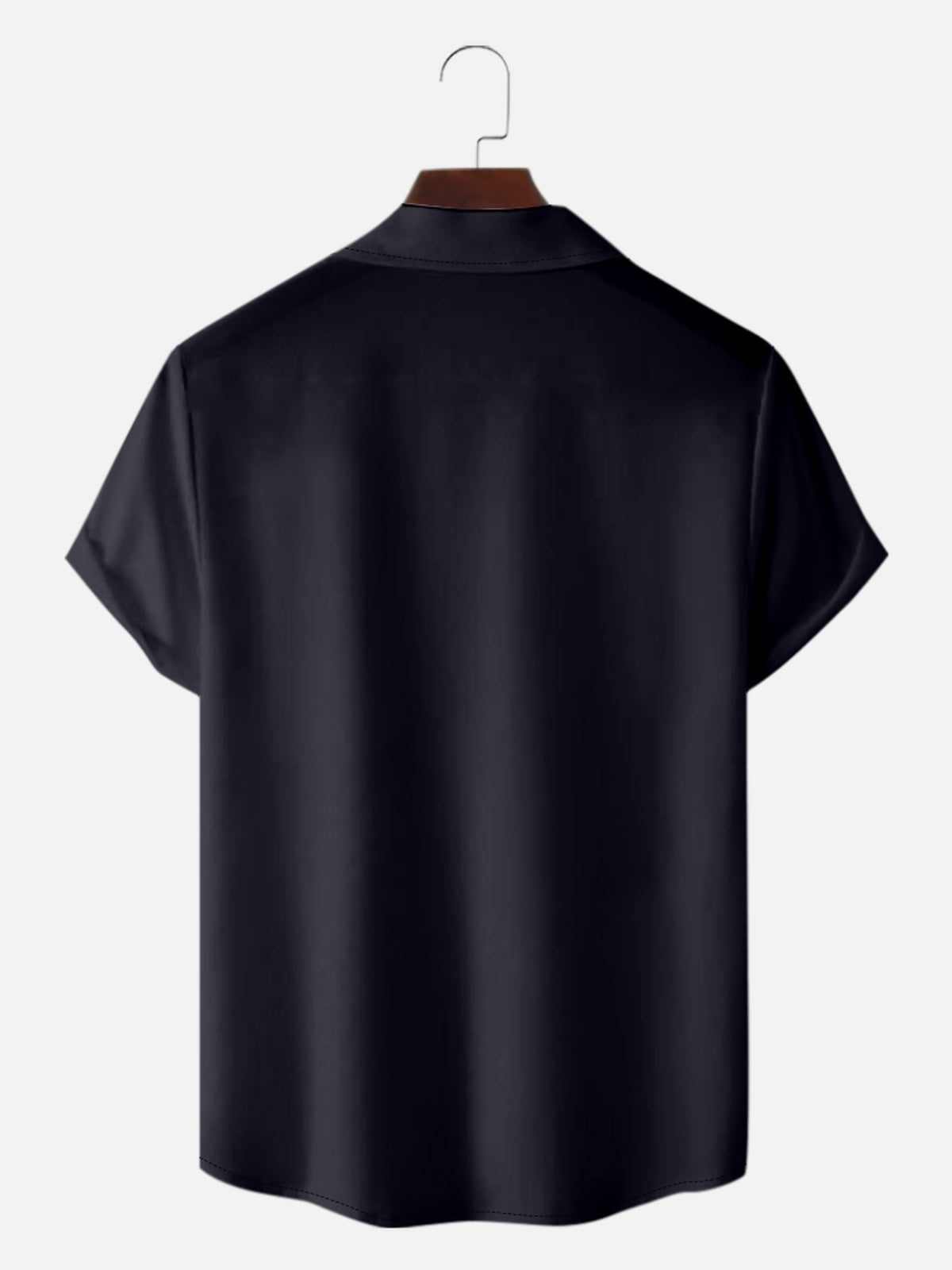 Men's Retro Trim Bowling Short Sleeve Shirt Eleven Oasis