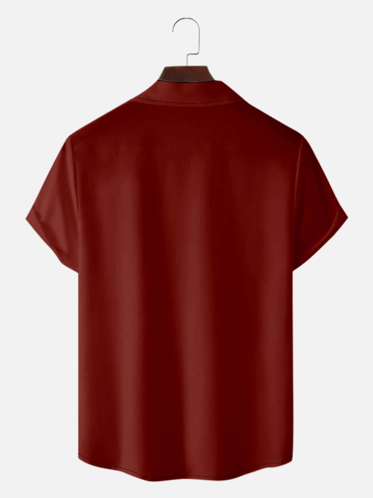 Men's Classic Bowling Style Short Sleeve Shirt ElevenOasis