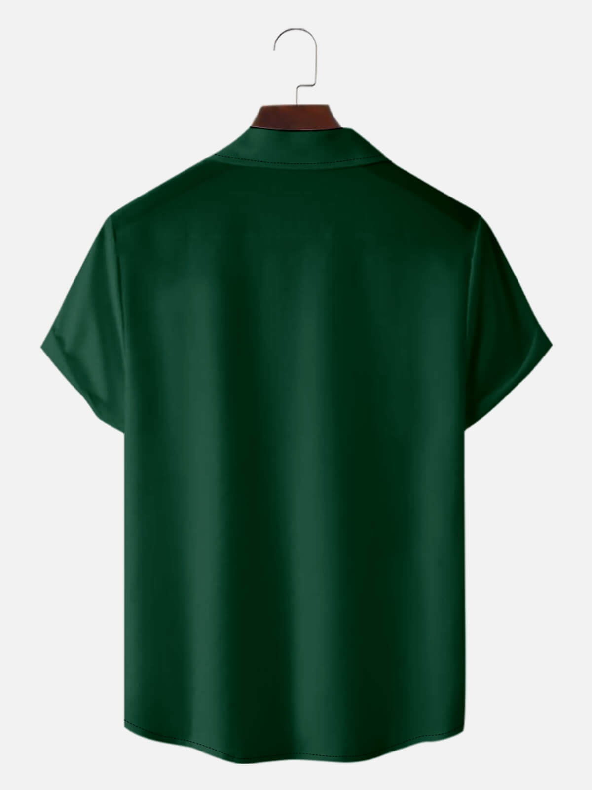 Men's Classic Bowling Style Short Sleeve Shirt ElevenOasis