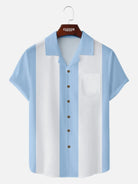 Men's Retro Bowling Short Sleeve Shirt ElevenOasis
